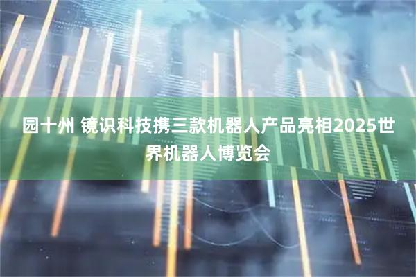 园十州 镜识科技携三款机器人产品亮相2025世界机器人博览会